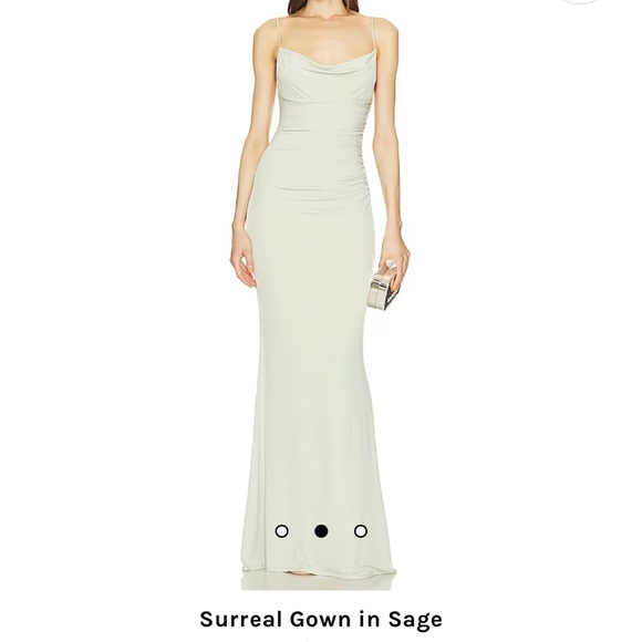 Katie May Surreal Gown in Sage - Picture 10 of 14